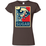 T-Shirts Dark Chocolate / S Sugar Powerpuff Junior Slimmer-Fit T-Shirt