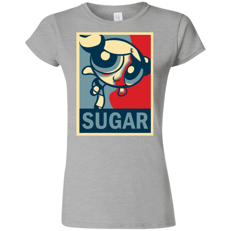 T-Shirts Sport Grey / S Sugar Powerpuff Junior Slimmer-Fit T-Shirt