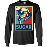 T-Shirts Black / S Sugar Powerpuff Men's Long Sleeve T-Shirt