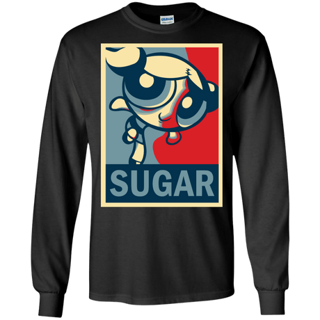 T-Shirts Black / S Sugar Powerpuff Men's Long Sleeve T-Shirt