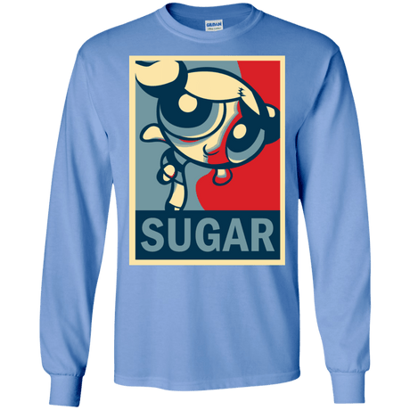 T-Shirts Carolina Blue / S Sugar Powerpuff Men's Long Sleeve T-Shirt