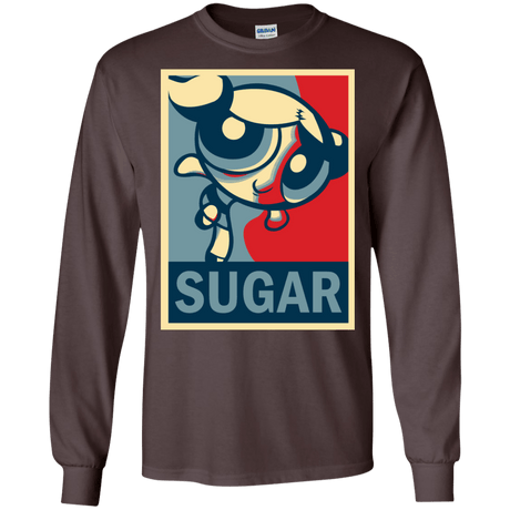 T-Shirts Dark Chocolate / S Sugar Powerpuff Men's Long Sleeve T-Shirt