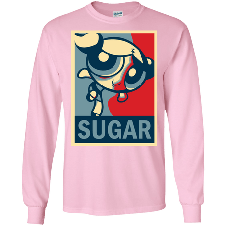 T-Shirts Light Pink / S Sugar Powerpuff Men's Long Sleeve T-Shirt