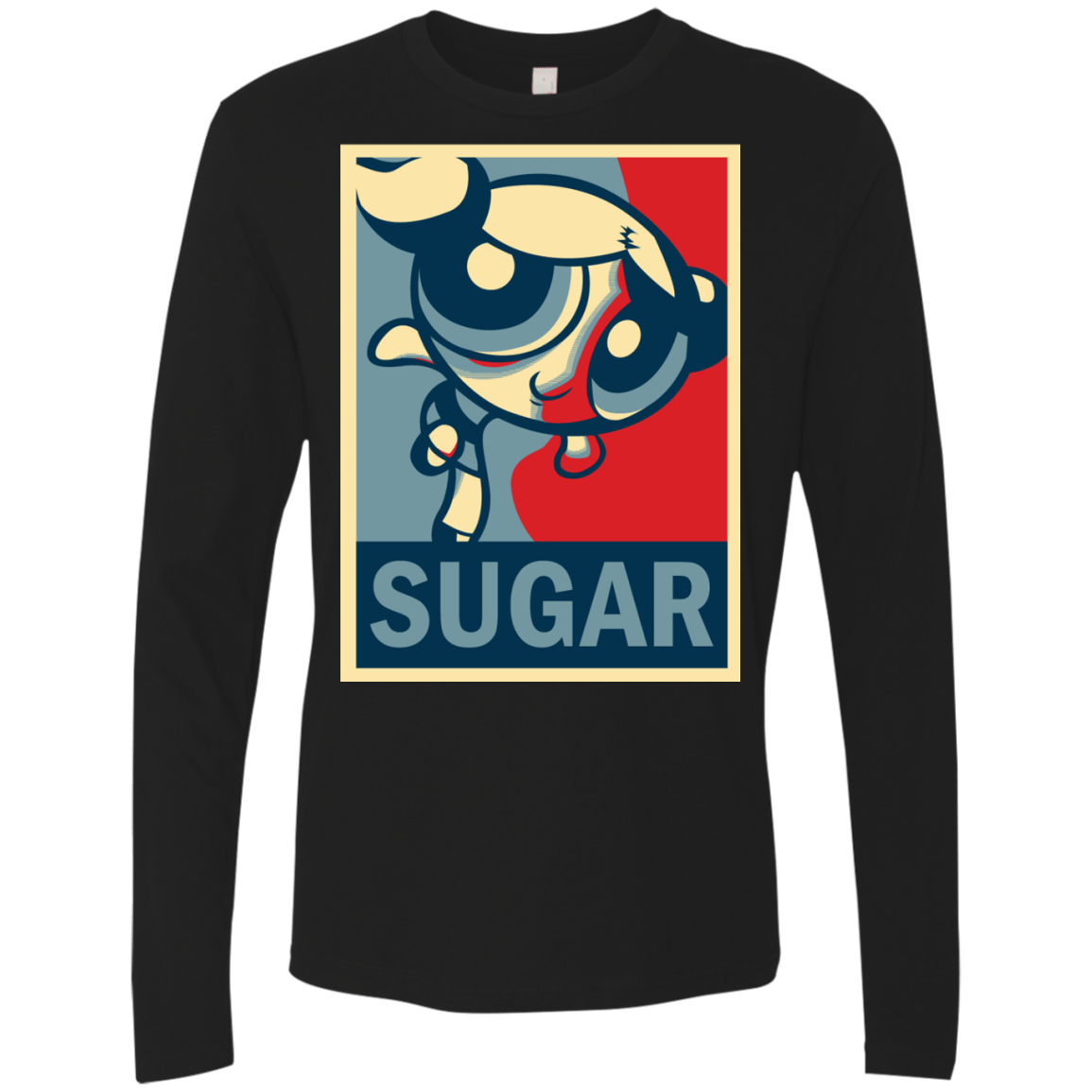 T-Shirts Black / S Sugar Powerpuff Men's Premium Long Sleeve