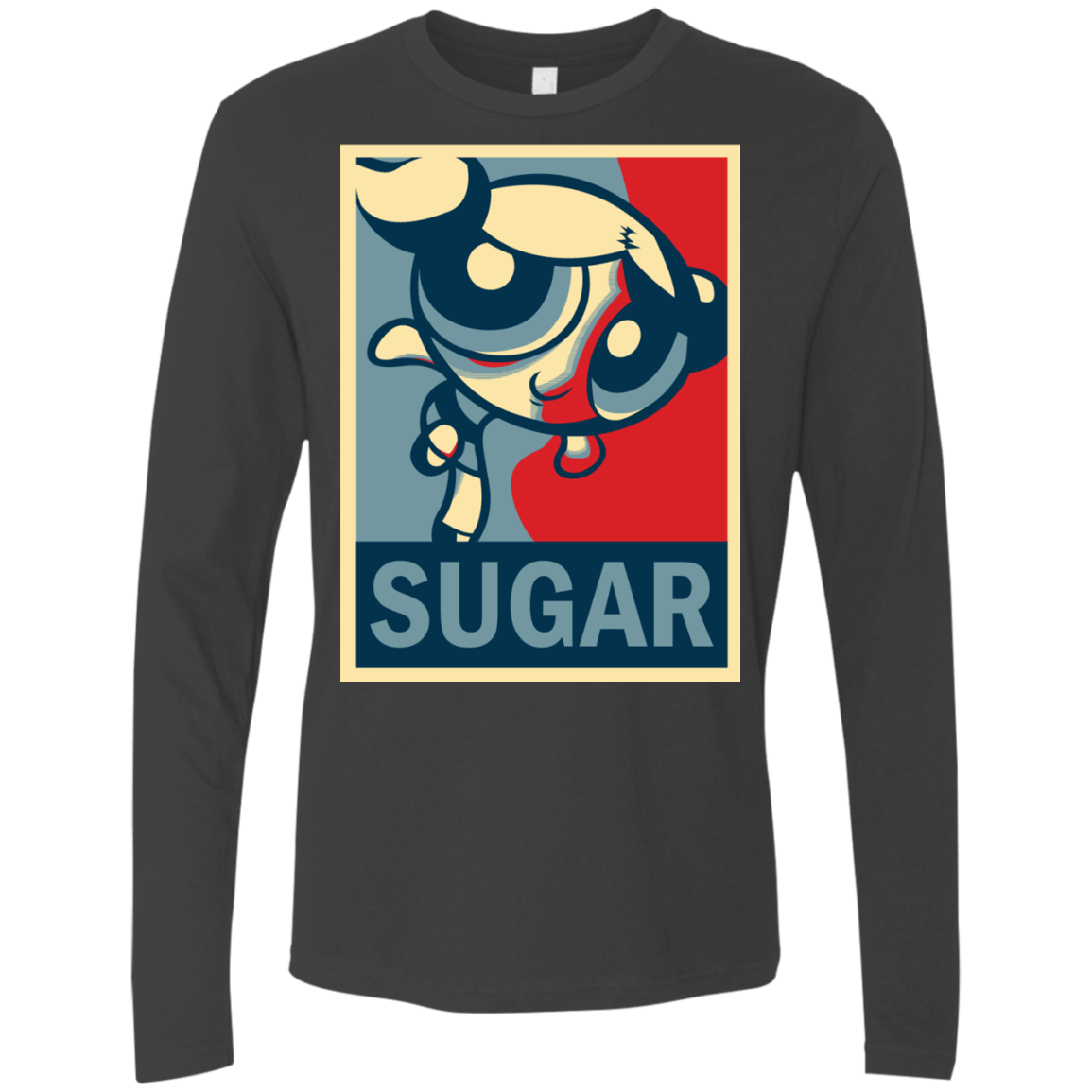 T-Shirts Heavy Metal / S Sugar Powerpuff Men's Premium Long Sleeve