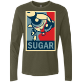 T-Shirts Military Green / S Sugar Powerpuff Men's Premium Long Sleeve