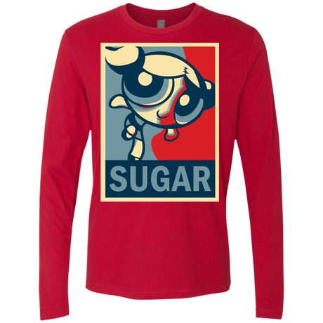 T-Shirts Red / S Sugar Powerpuff Men's Premium Long Sleeve