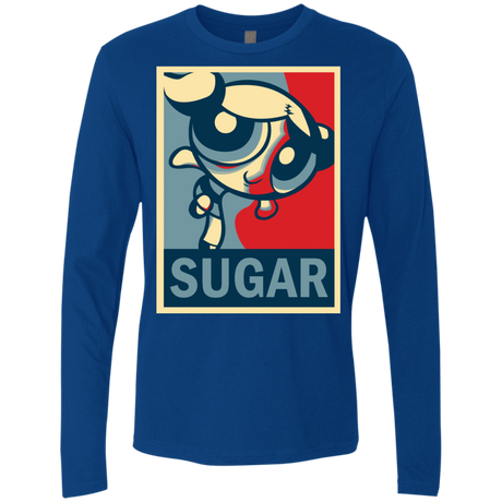 T-Shirts Royal / S Sugar Powerpuff Men's Premium Long Sleeve