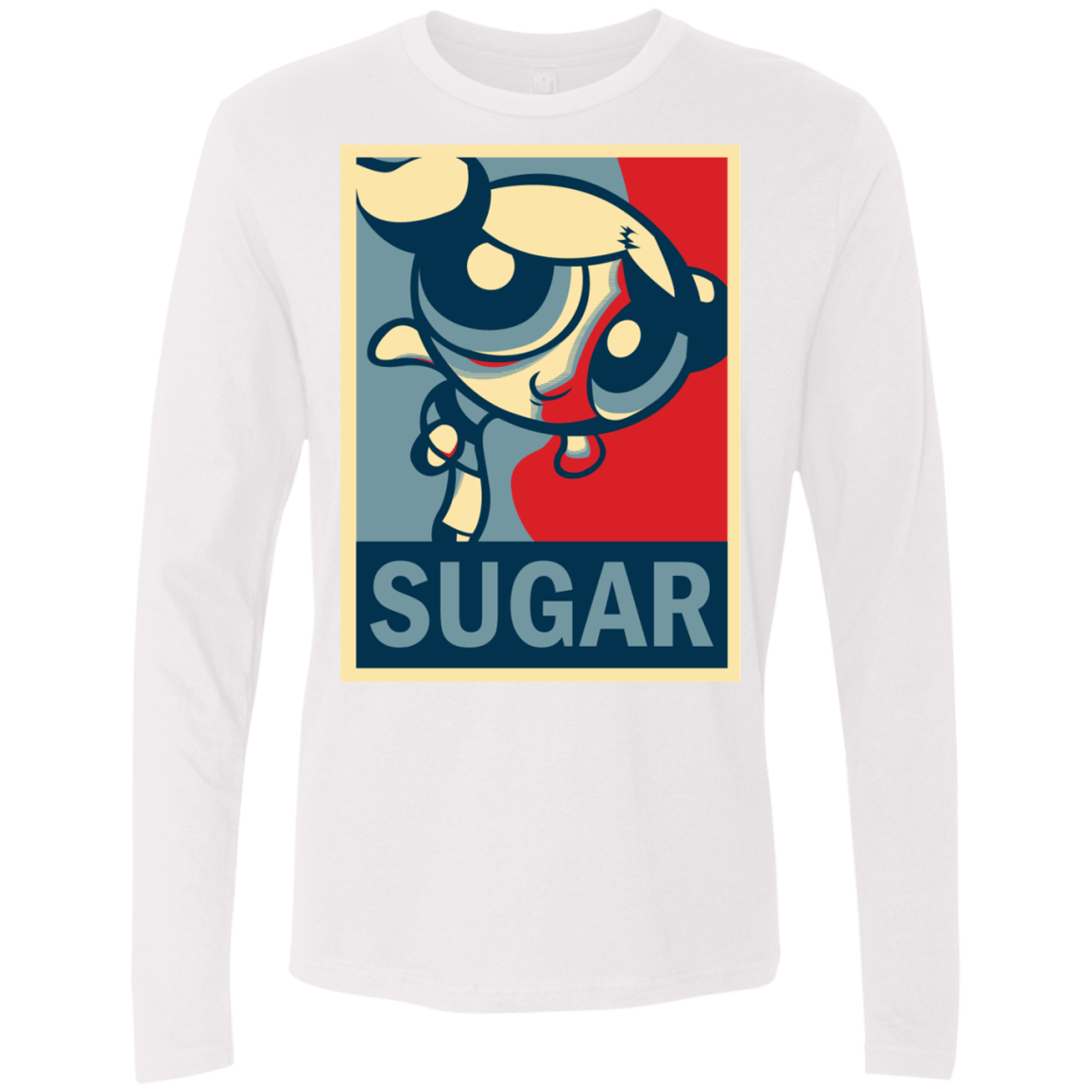 T-Shirts White / S Sugar Powerpuff Men's Premium Long Sleeve