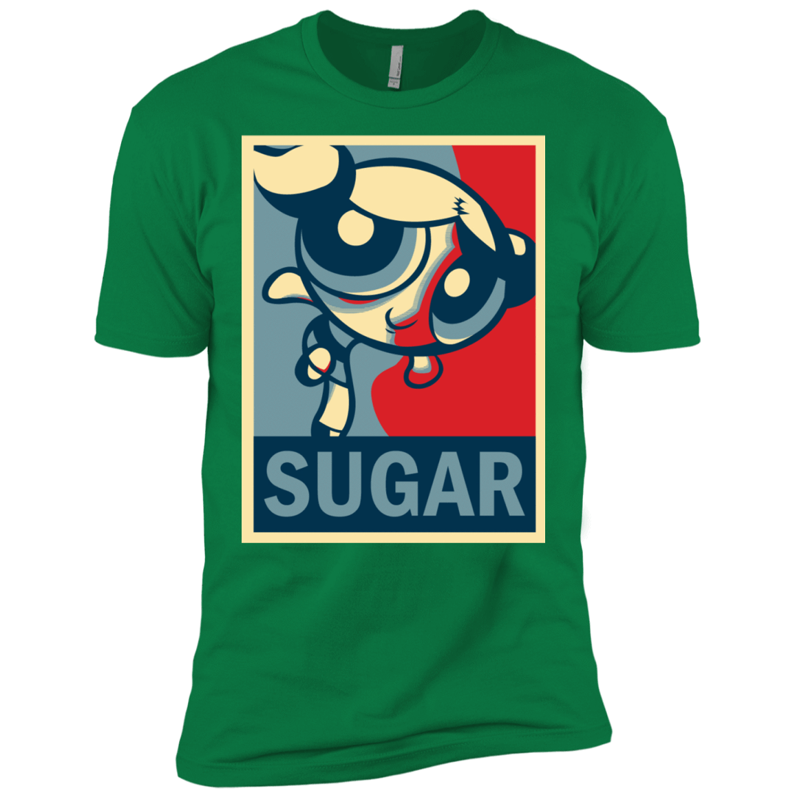 T-Shirts Kelly Green / X-Small Sugar Powerpuff Men's Premium T-Shirt