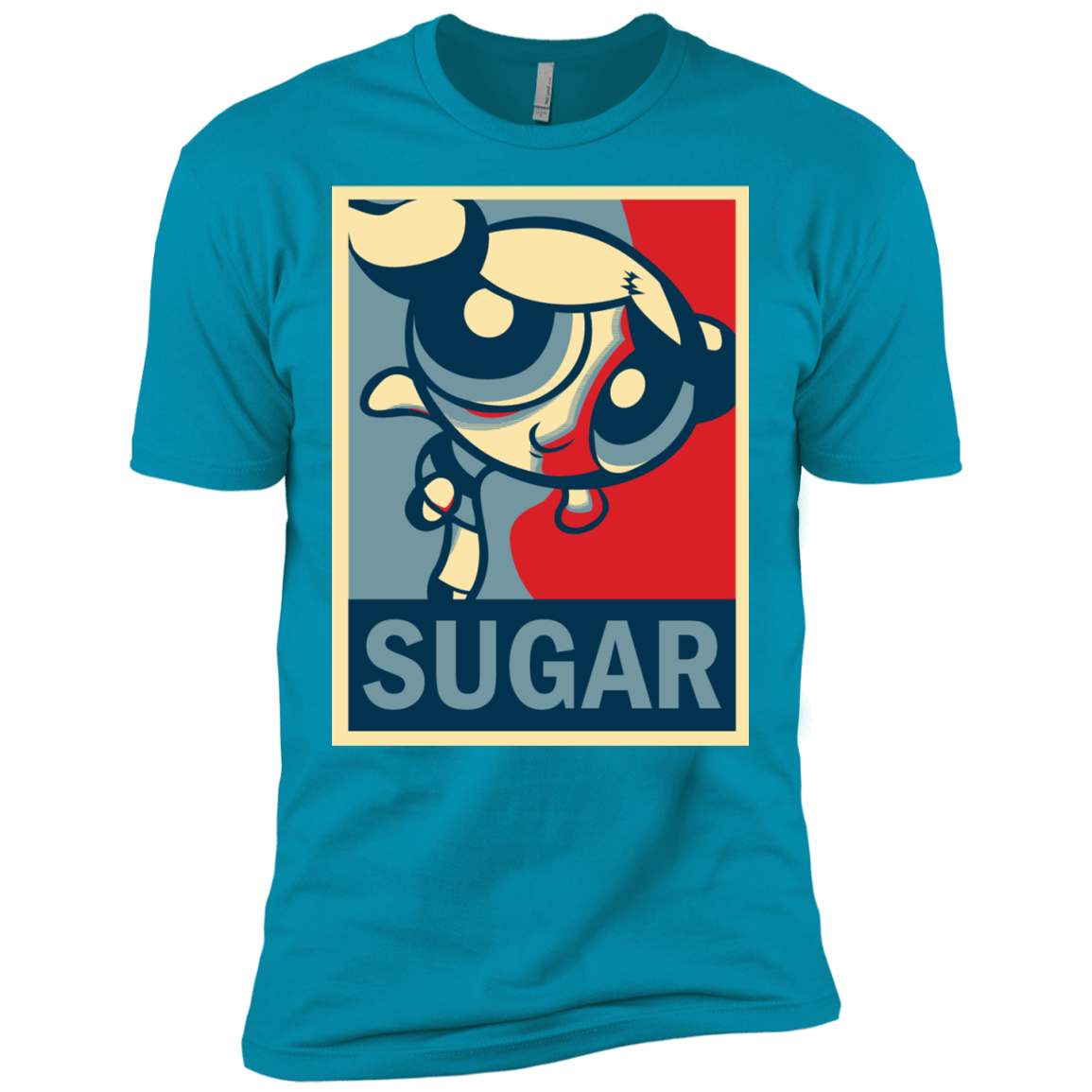 T-Shirts Turquoise / X-Small Sugar Powerpuff Men's Premium T-Shirt