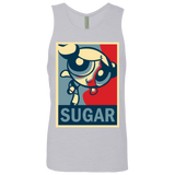 T-Shirts Heather Grey / S Sugar Powerpuff Men's Premium Tank Top