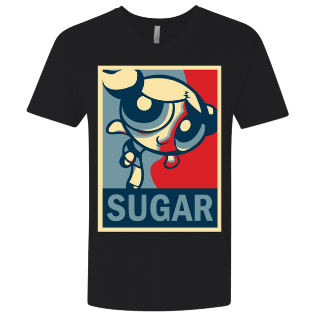 T-Shirts Black / X-Small Sugar Powerpuff Men's Premium V-Neck