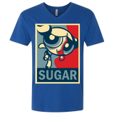 T-Shirts Royal / X-Small Sugar Powerpuff Men's Premium V-Neck