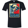 T-Shirts Black / X-Small Sugar Powerpuff Men's Semi-Fitted Softstyle