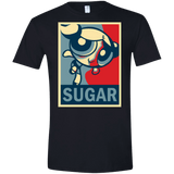 T-Shirts Black / X-Small Sugar Powerpuff Men's Semi-Fitted Softstyle
