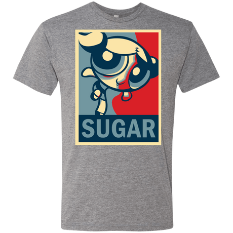 T-Shirts Premium Heather / S Sugar Powerpuff Men's Triblend T-Shirt