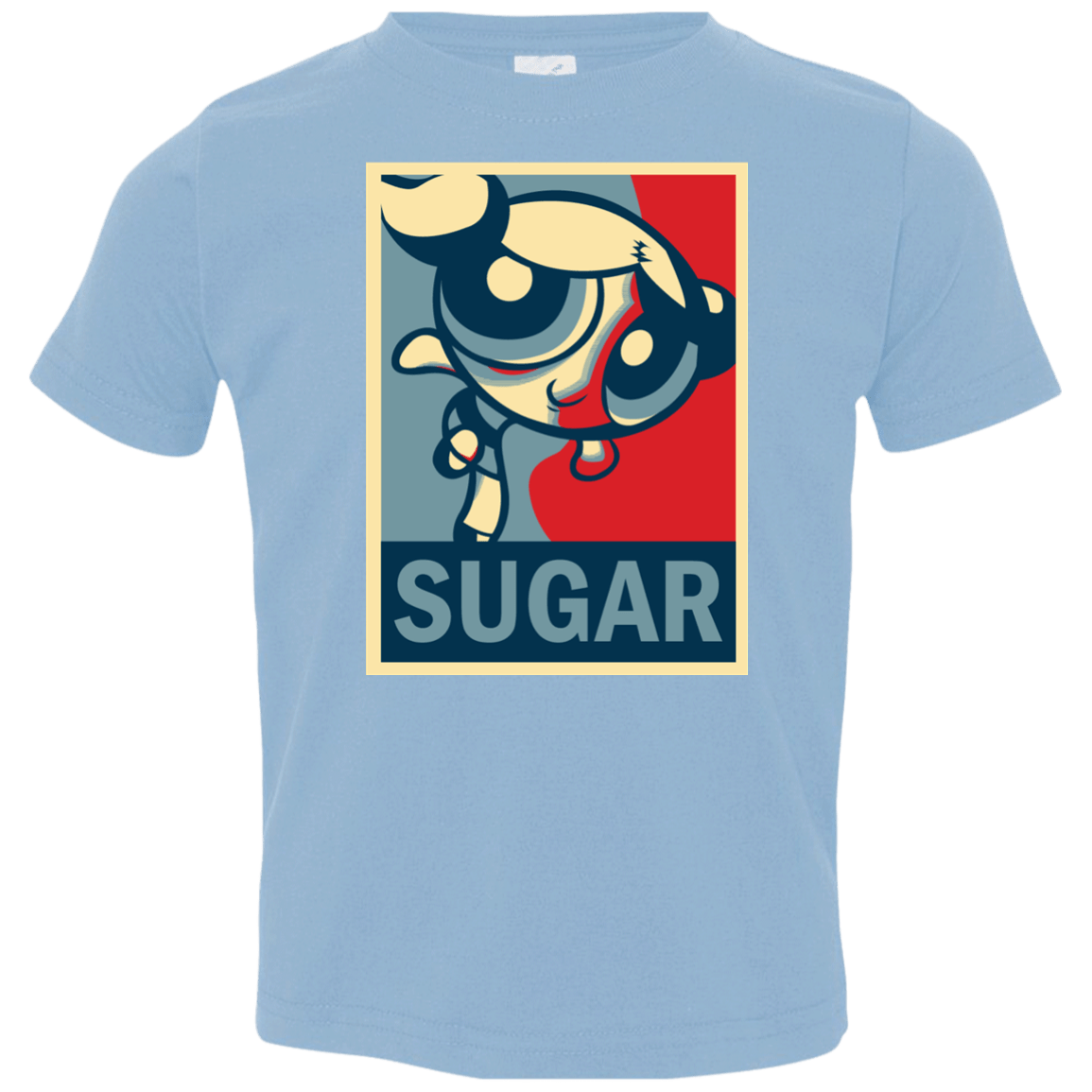 T-Shirts Light Blue / 2T Sugar Powerpuff Toddler Premium T-Shirt