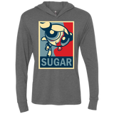 T-Shirts Premium Heather / X-Small Sugar Powerpuff Triblend Long Sleeve Hoodie Tee