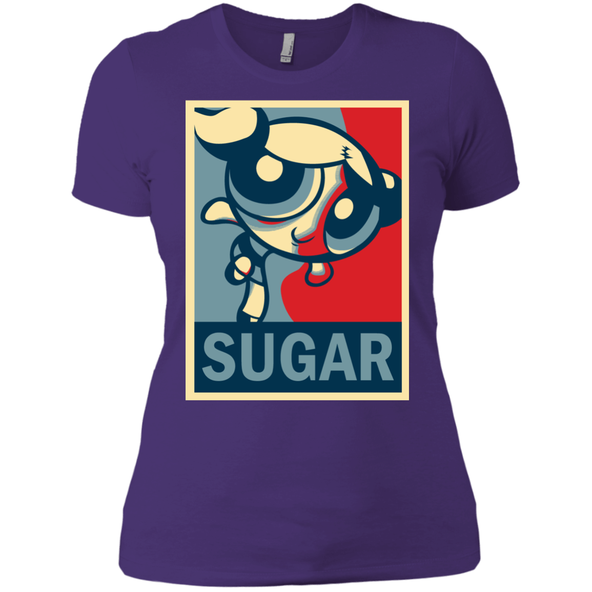 T-Shirts Purple Rush/ / X-Small Sugar Powerpuff Women's Premium T-Shirt