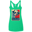 T-Shirts Envy / X-Small Sugar Powerpuff Women's Triblend Racerback Tank