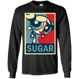 T-Shirts Black / YS Sugar Powerpuff Youth Long Sleeve T-Shirt