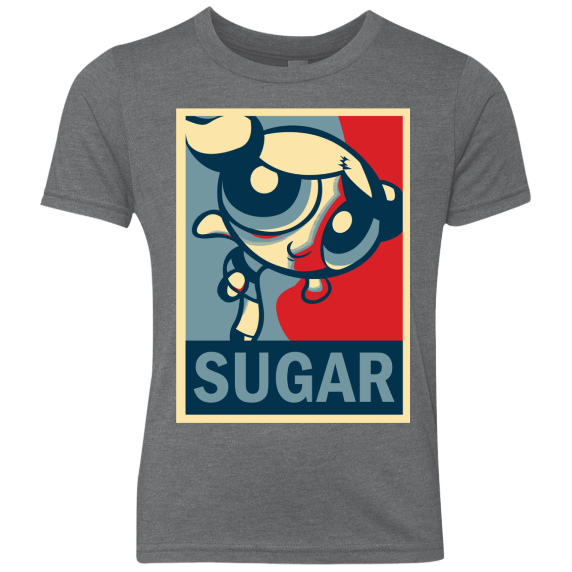 T-Shirts Premium Heather / YXS Sugar Powerpuff Youth Triblend T-Shirt