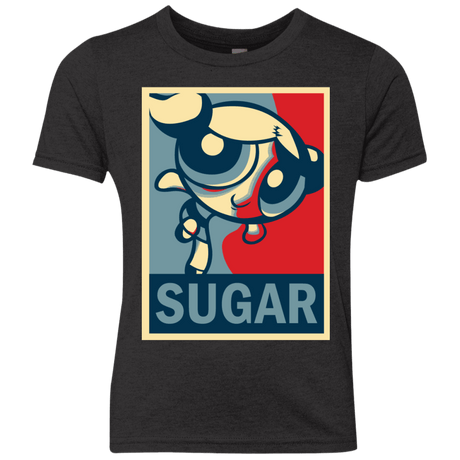 T-Shirts Vintage Black / YXS Sugar Powerpuff Youth Triblend T-Shirt