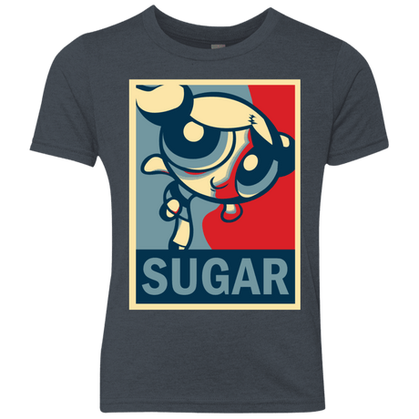 T-Shirts Vintage Navy / YXS Sugar Powerpuff Youth Triblend T-Shirt