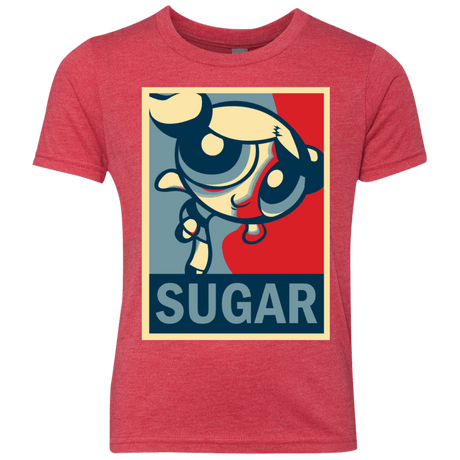 T-Shirts Vintage Red / YXS Sugar Powerpuff Youth Triblend T-Shirt