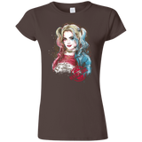 T-Shirts Dark Chocolate / S Suicide Girl Junior Slimmer-Fit T-Shirt