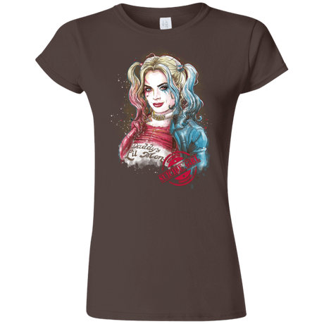 T-Shirts Dark Chocolate / S Suicide Girl Junior Slimmer-Fit T-Shirt