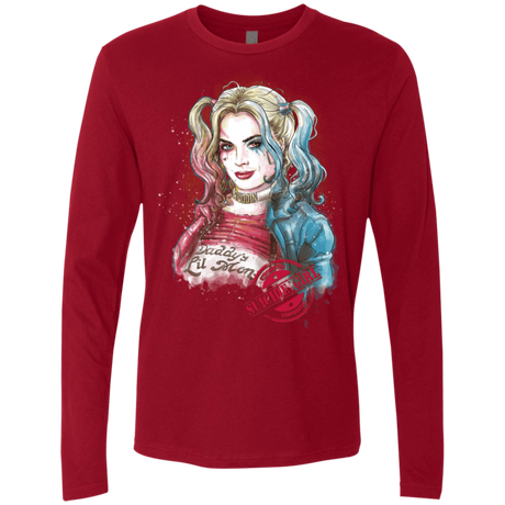 T-Shirts Cardinal / S Suicide Girl Men's Premium Long Sleeve