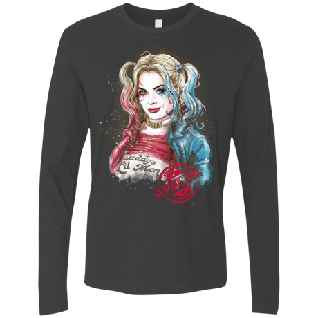 T-Shirts Heavy Metal / S Suicide Girl Men's Premium Long Sleeve