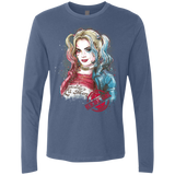 T-Shirts Indigo / S Suicide Girl Men's Premium Long Sleeve