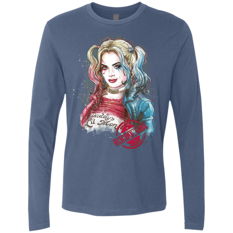 T-Shirts Indigo / S Suicide Girl Men's Premium Long Sleeve