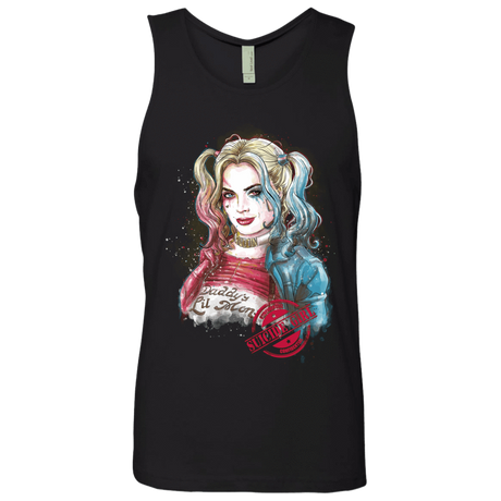 T-Shirts Black / S Suicide Girl Men's Premium Tank Top