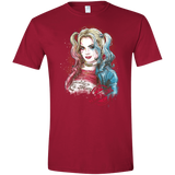 T-Shirts Cardinal Red / S Suicide Girl Men's Semi-Fitted Softstyle