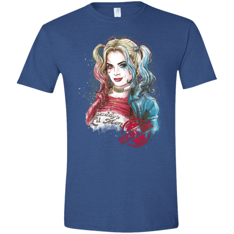 T-Shirts Heather Royal / X-Small Suicide Girl Men's Semi-Fitted Softstyle