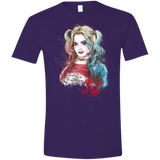 T-Shirts Purple / S Suicide Girl Men's Semi-Fitted Softstyle