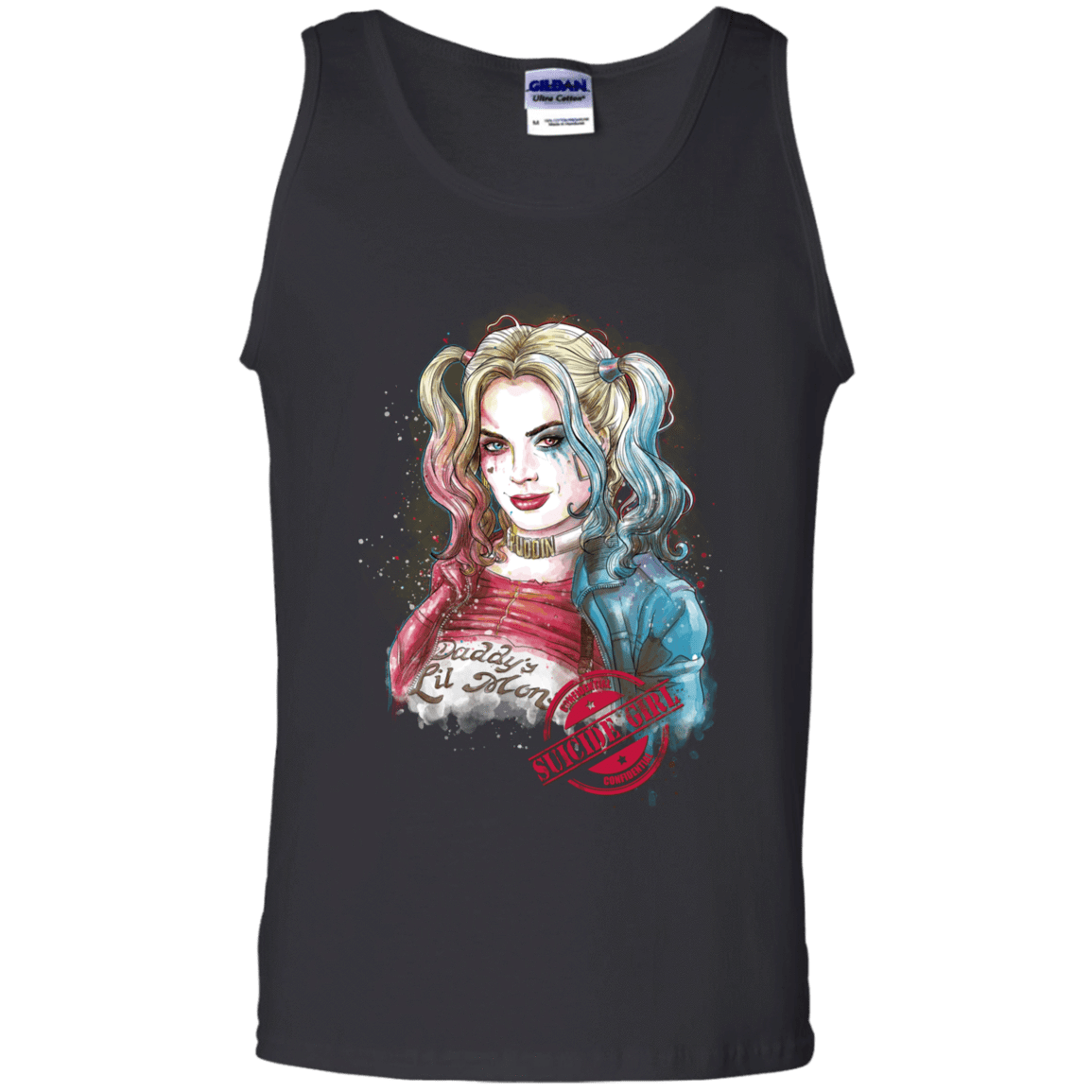 T-Shirts Black / S Suicide Girl Men's Tank Top