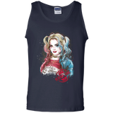 T-Shirts Navy / S Suicide Girl Men's Tank Top