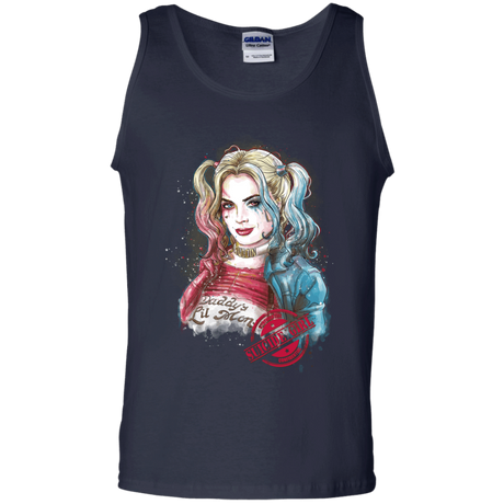 T-Shirts Navy / S Suicide Girl Men's Tank Top