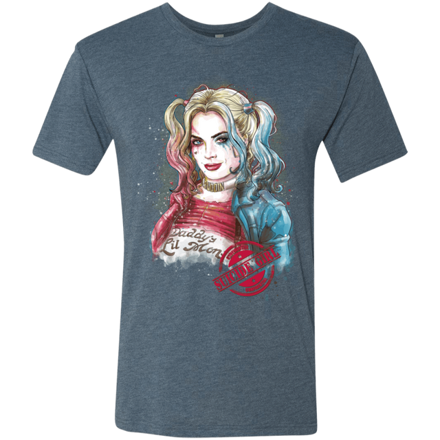 T-Shirts Indigo / S Suicide Girl Men's Triblend T-Shirt