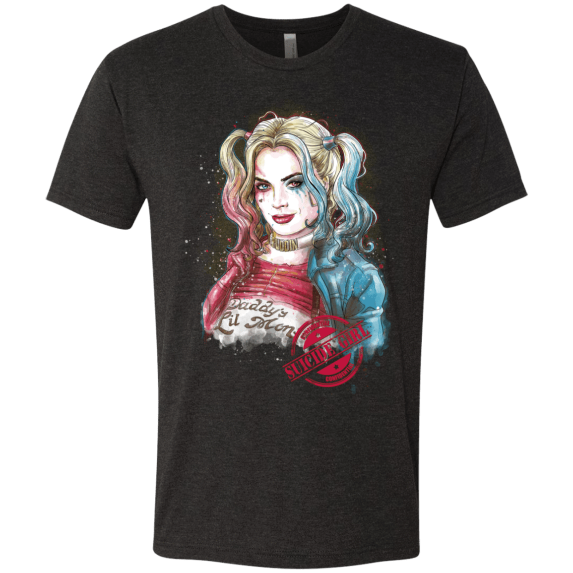 T-Shirts Vintage Black / S Suicide Girl Men's Triblend T-Shirt