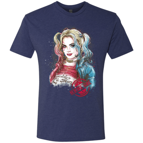 T-Shirts Vintage Navy / S Suicide Girl Men's Triblend T-Shirt