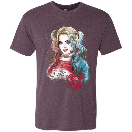 T-Shirts Vintage Purple / S Suicide Girl Men's Triblend T-Shirt