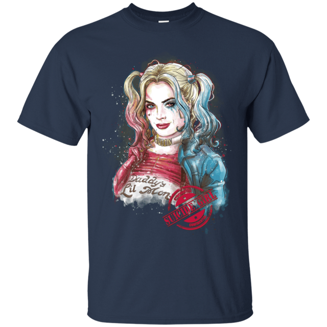 T-Shirts Navy / S Suicide Girl T-Shirt