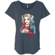 T-Shirts Indigo / X-Small Suicide Girl Triblend Dolman Sleeve