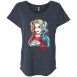 T-Shirts Vintage Navy / X-Small Suicide Girl Triblend Dolman Sleeve